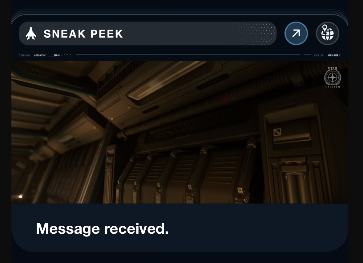 Message Received. 👀👀