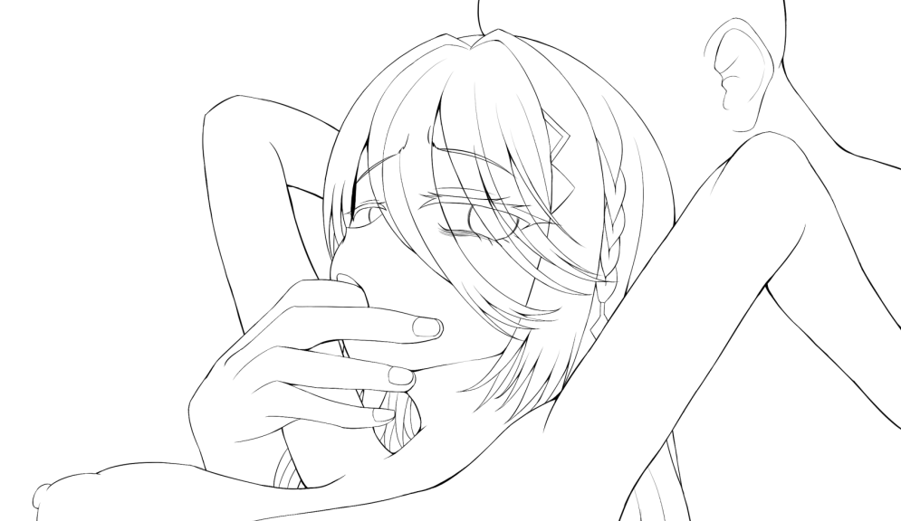 各支援サイトに線画とラフ画を公開しました! 