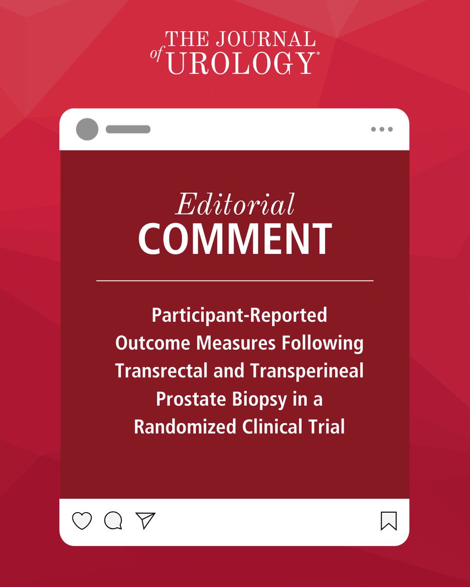 Journal of Urology tweet media