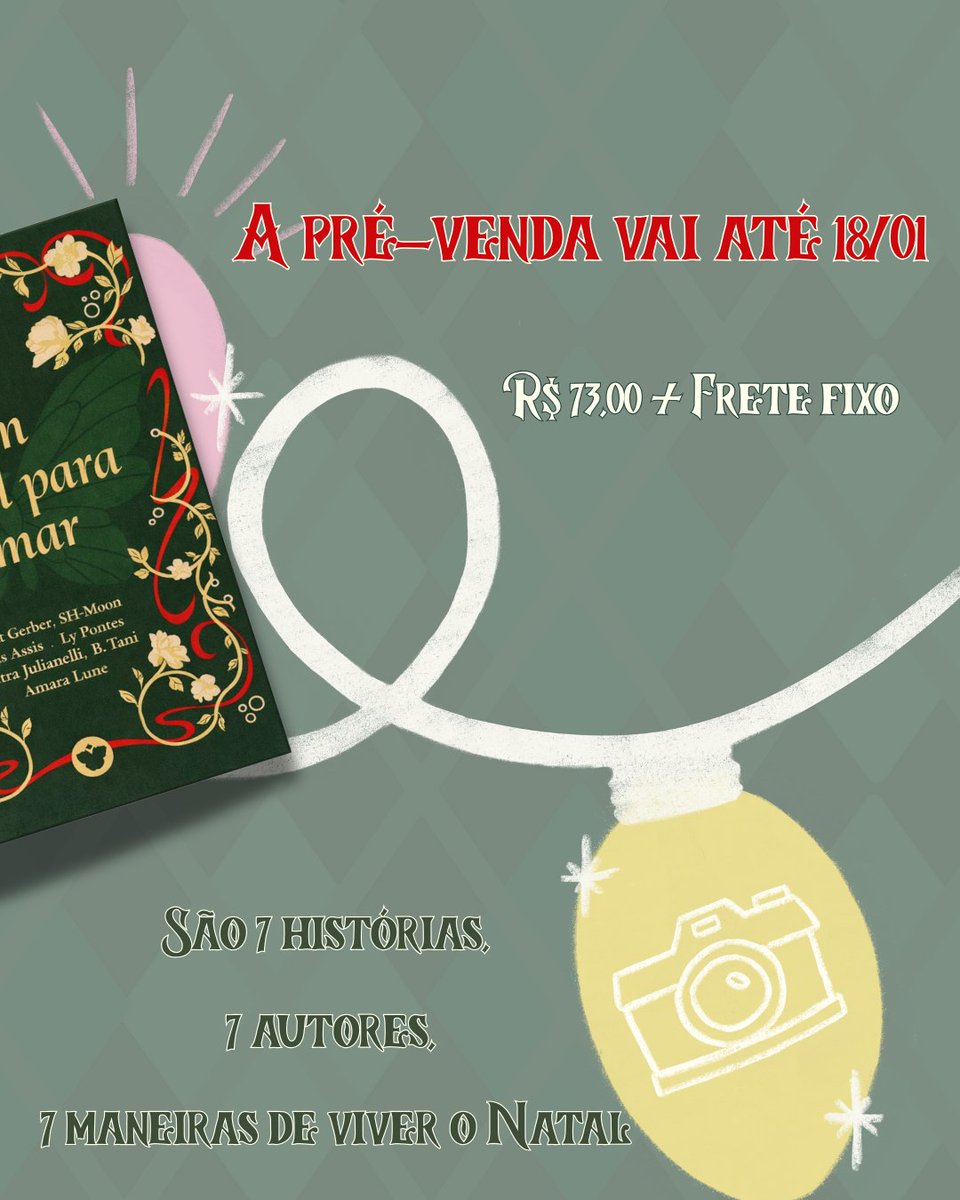 selocelestis's tweet image. Garanta sua cópia agora e embarque nessa viagem literária de Natal.