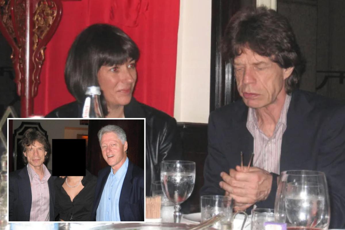Epstein, Clinton and Mick Jagger share dinner in new photos released by DOJ https://t.co/cQKJvlWkFW