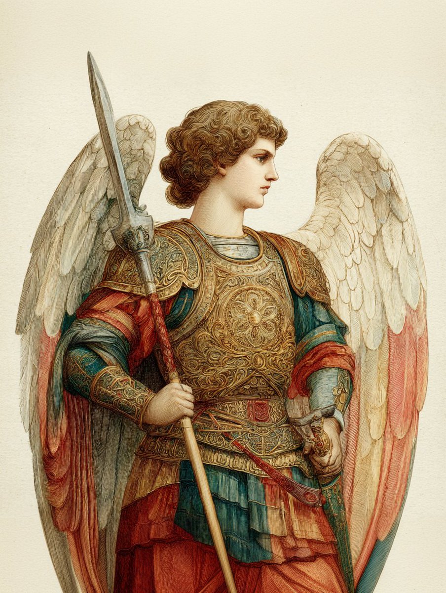 CatholicFQ's tweet photo. Saint Michael the Archangel, Defend us in Battle... https://t.co/5y1Je6r7e8