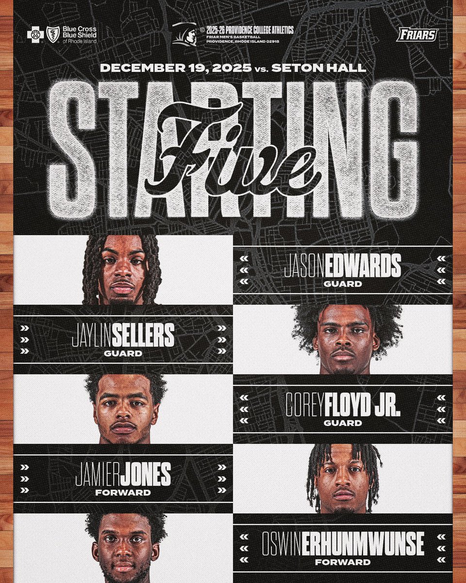 PCFriarsmbb's tweet photo. Starting 5⃣ https://t.co/22xPsXPsfd