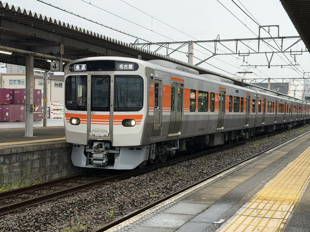 中央西線代走 315系3000番台 C125+C126編成 C125名古屋方面 C126 中津川方面 今回逆編成で代走 ↓前回の代走
