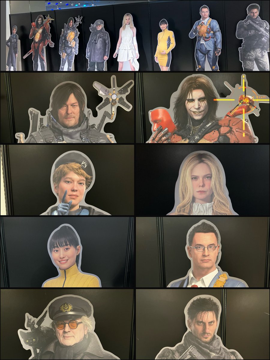 デススト2ポップアップストアにある等身大パネルは素敵だぞ！
#DeathStranding2
#KojimaProductions