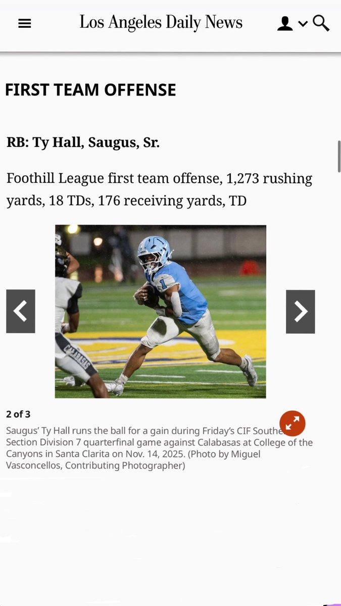 Saugus Football tweet media