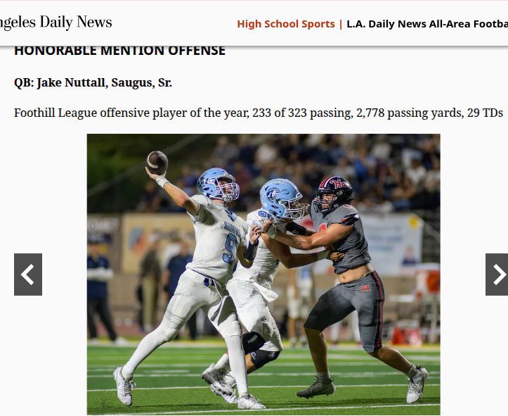 Saugus Football tweet media