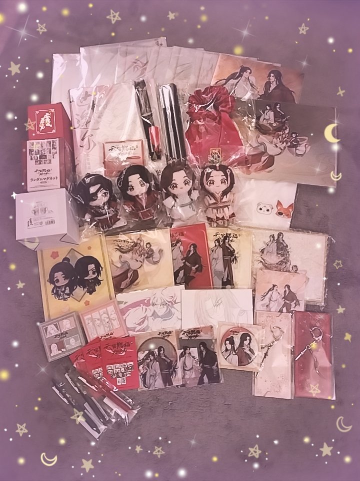 天官賜福展のグッズと特典✨ こんだけ買ったけど欲しかったのが完売