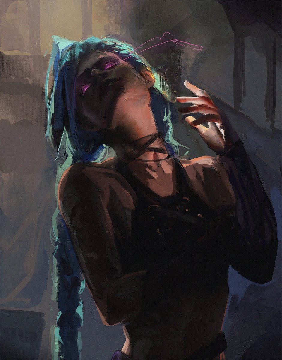 solisolsoli's tweet image. Jinx by PluviumG