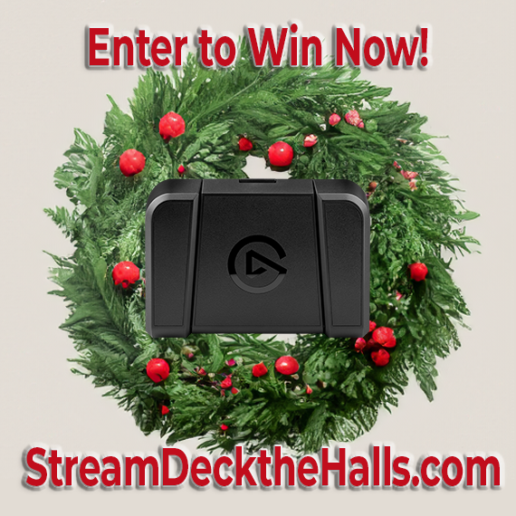ToeKneeTM's tweet photo. Stream Deck the Halls 3: Stream Deck Pedal closes soon!

I've added a few extra entry actions including reposting this post. Just head on over to the giveaway page to claim the new and bonus entries before midnight Pacific US!

Winner announced tomorrow on stream!

👇Entry Link👇 https://t.co/hEZHBZLIYv