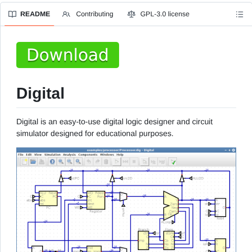 tom_doerr's tweet photo. Logic designer and circuit simulator for education

https://t.co/P4wAVIjnOD https://t.co/Y2RwTsi8yI
