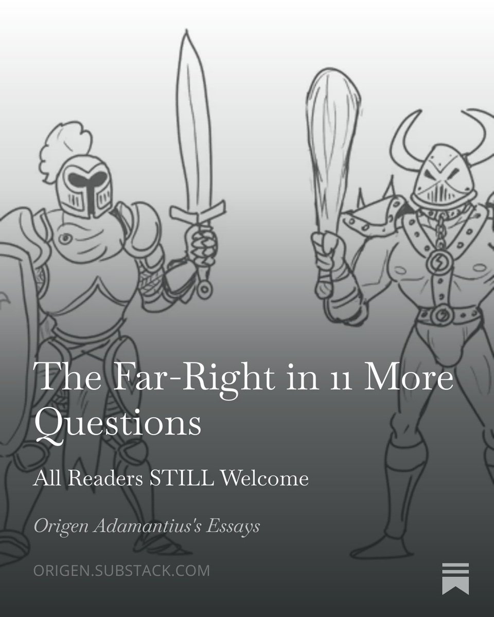 OAdamantius's tweet photo. The Far-Right in 11 More Questions, live! https://t.co/9i756Q2o4Z https://t.co/QFFppMdX9y
