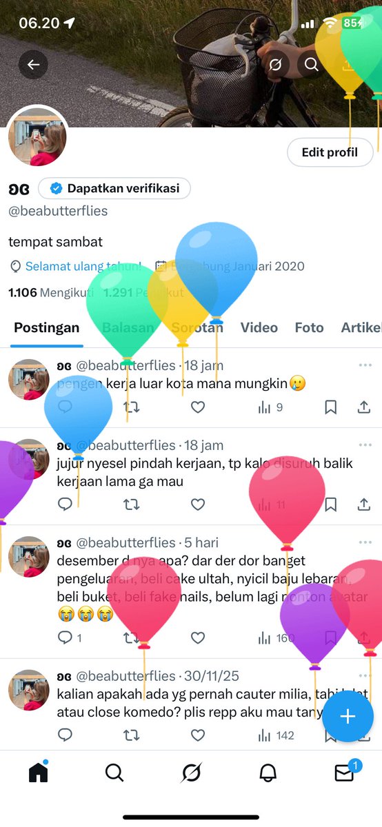 beabutterflies's tweet image. siapa yang mau balonn