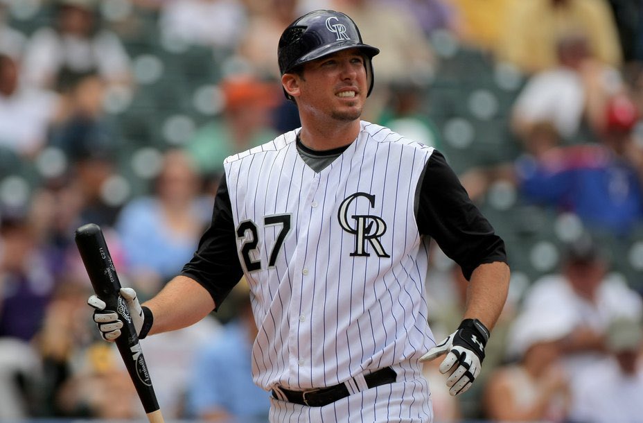 Food tasted better when Garrett Atkins played for the Rockies