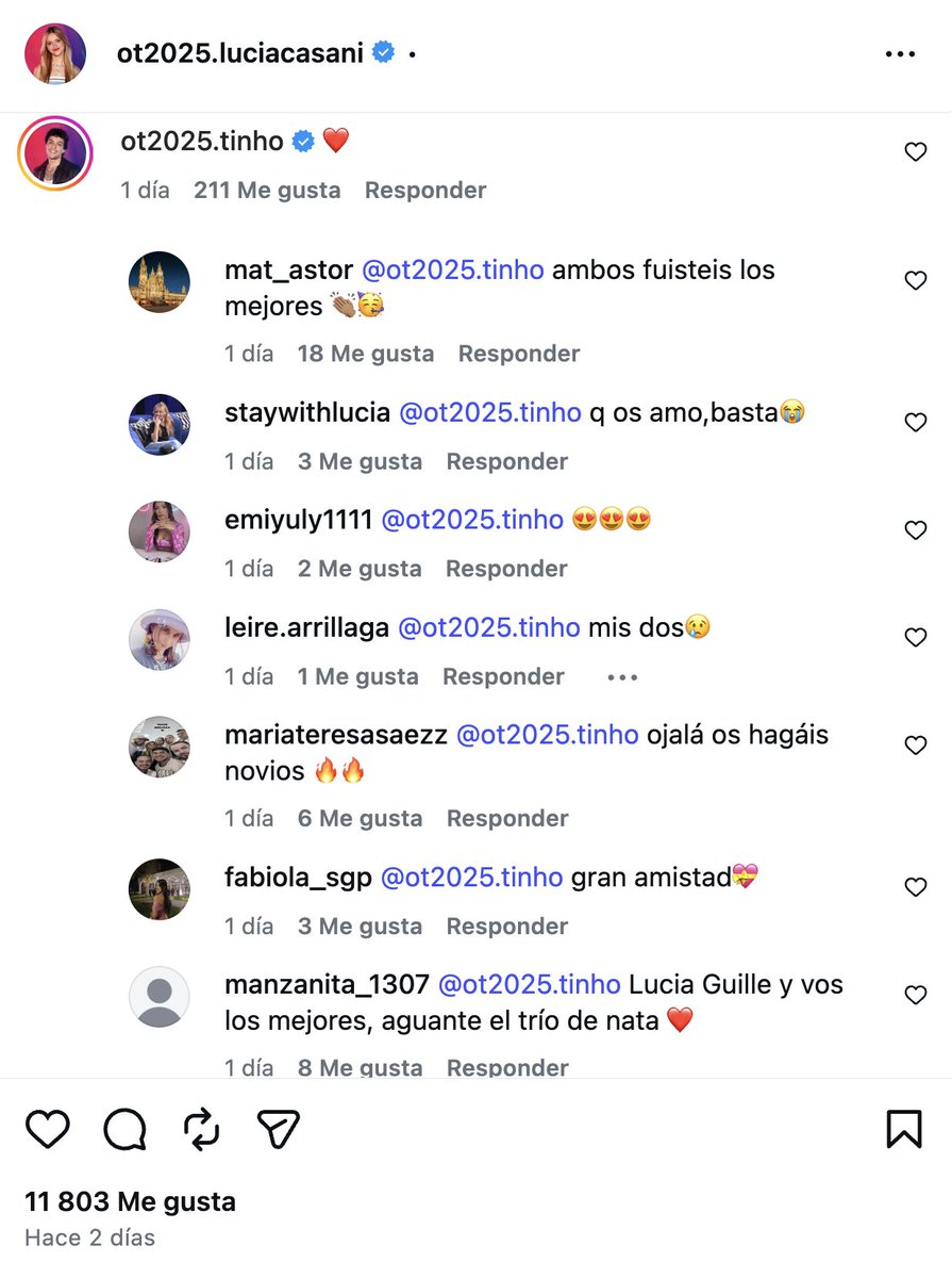 lilucara's tweet photo. Bueno, lo que está claro es que si Lucia, Tinho y Guille siguen este juego de no conocerse más que de vista, esa burbuja va a terminar explotando y el día que se digan algo más que un simple ❤️ la red se cae abajo.. yo sólo les aviso😂
#OTDirecto19D #LuciaCasani19D https://t.co/Yec4uovfkO