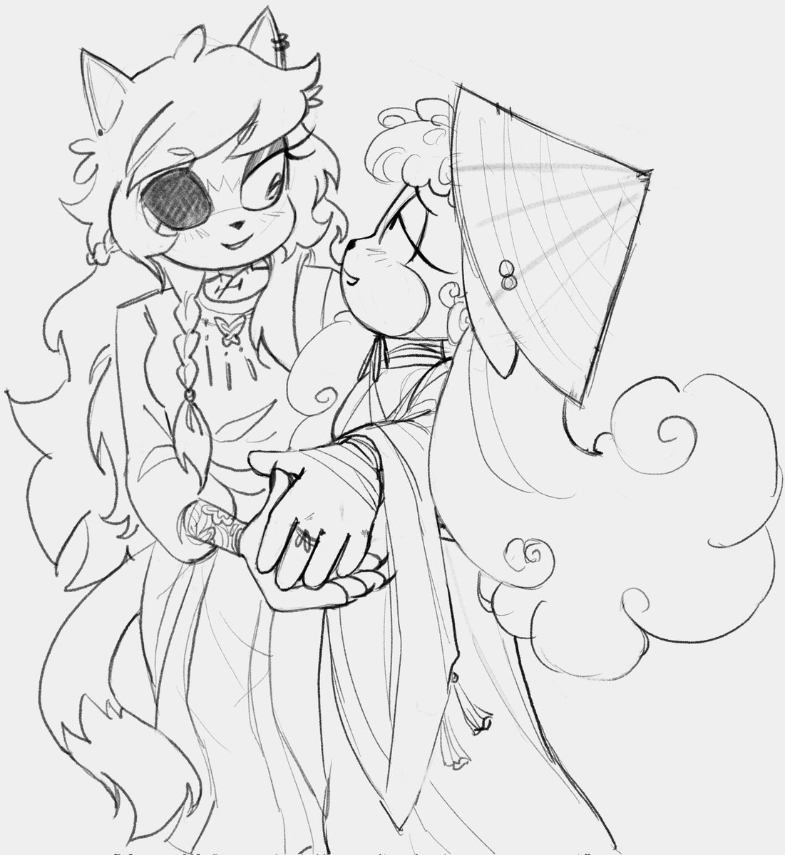 cerise @24claws said if i drew her ocs cerangel as hualian she would watch tgcf with me This is an act of desperation Please watch Season two Please