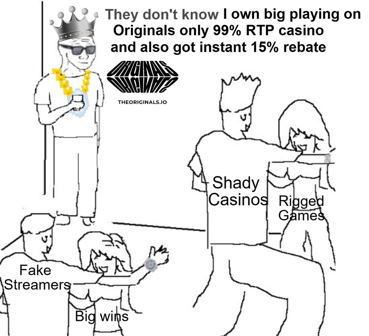 They have no Idea 👑🤑
<a href="/theoriginalsio/">TheOriginals</a> #OnlyOriginals