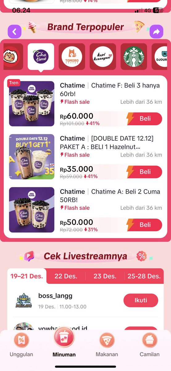 anisyawindaa's tweet photo. Guys chatime 35rb dapt 2 buruan cek di tiktok
https://t.co/YytEK1rux2 https://t.co/BvJSzMVRw3