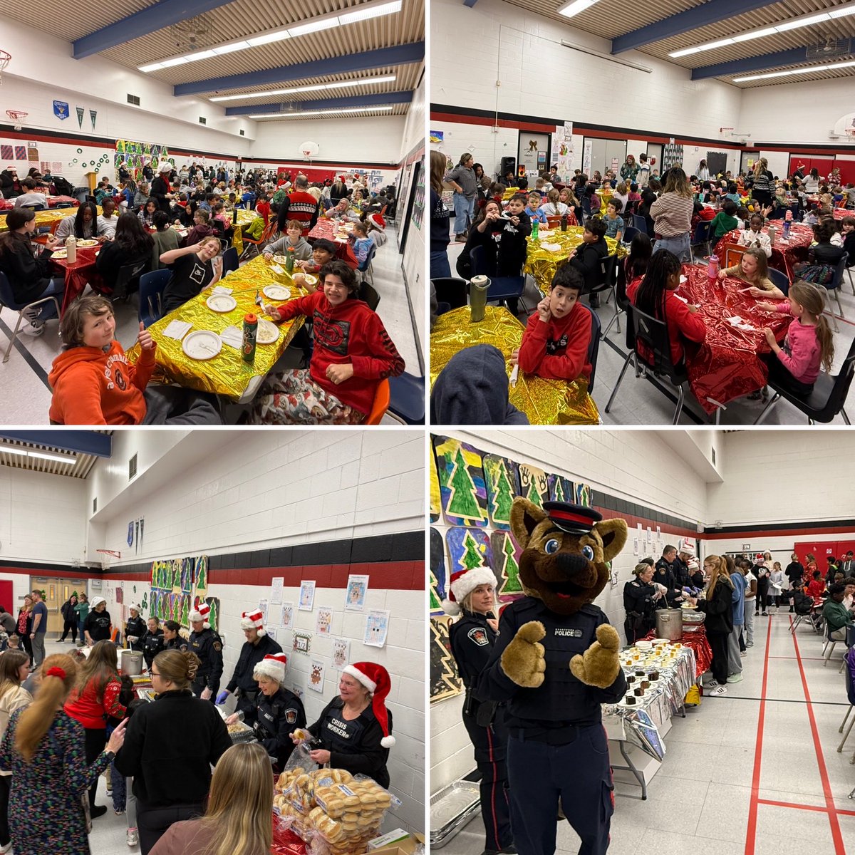 Many, many thanks to the Brantford Police Service for treating our students to a Christmas lunch and gifts. Your kindness and community spirit truly made this year special! 🎄 🎁