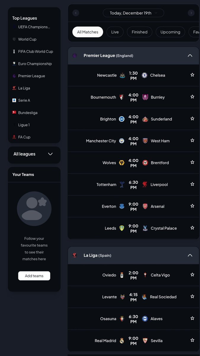 CheckscoresOrg's tweet image. Today's match Fixtures 

Stay ahead with fast score updates and the latest news 👉 checkscores.org