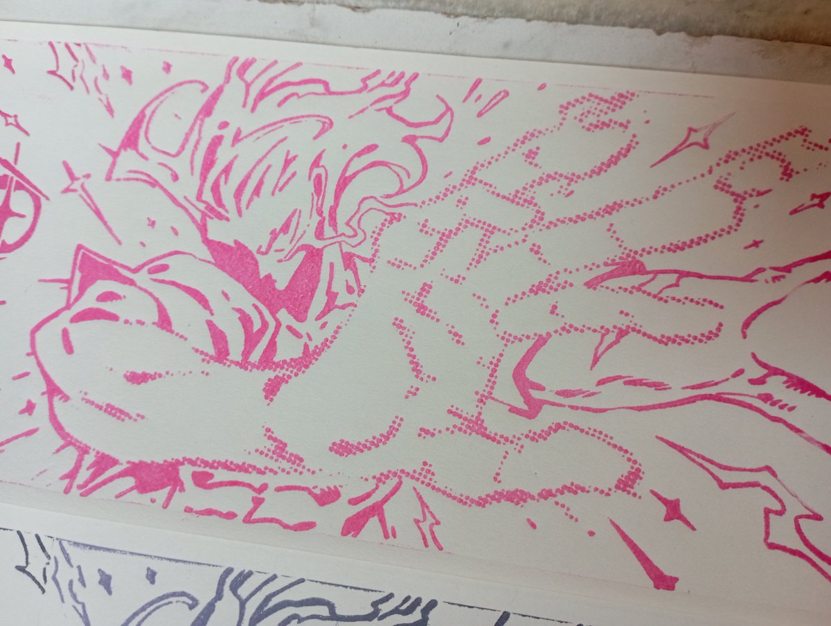 PeyraniMimo's tweet image. Making prints