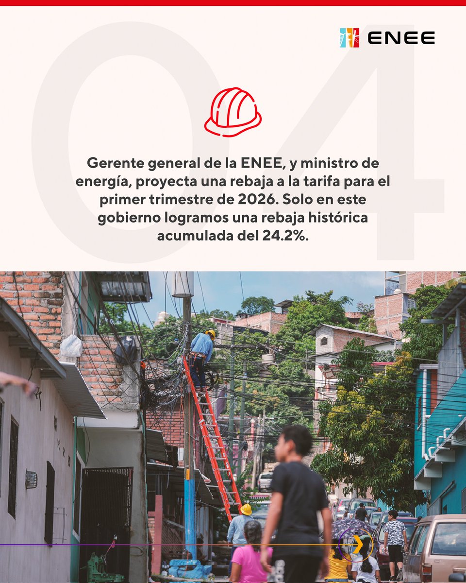 #ENEEenAcción | Entérate de las noticias más importantes de la semana en la ENEE en nuestro boletín #ENEEenAcción.

#energy #energia #Honduras #xiomarapresidenta