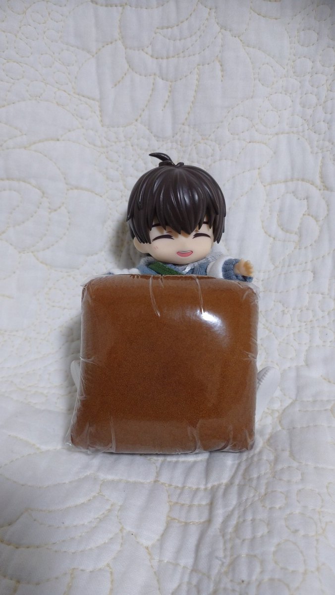 今回のお土産！
ankoyaさんのどらやき！
#今日の双葉君と美里君
#ましろ君も一緒
#ねんどろいどどーる