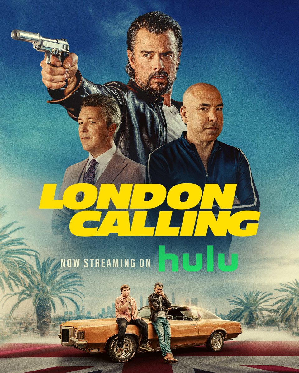 joshduhamel's tweet image. London Calling - now on Hulu.  Check it out.

@londoncallingmv, Rick Hoffman, @JeremyRayTaylor , @Allan_Ungar , @QuiverDistrib