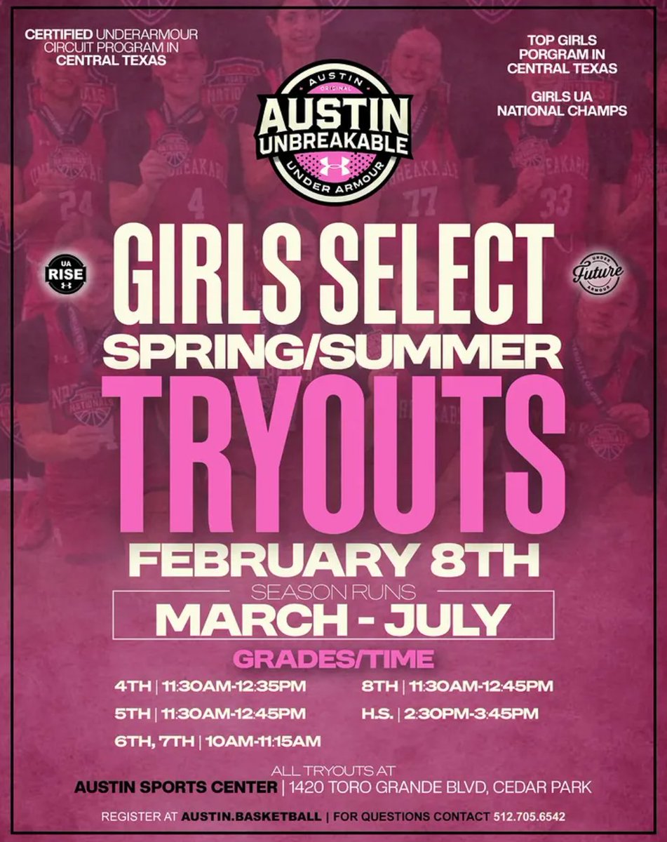 UNBREAKABLE UA RISE tweet media