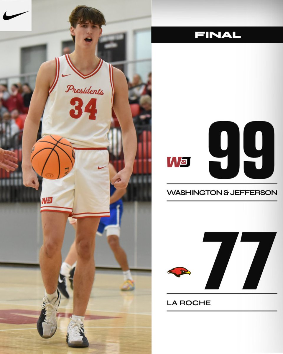 Washington & Jefferson Athletics tweet media