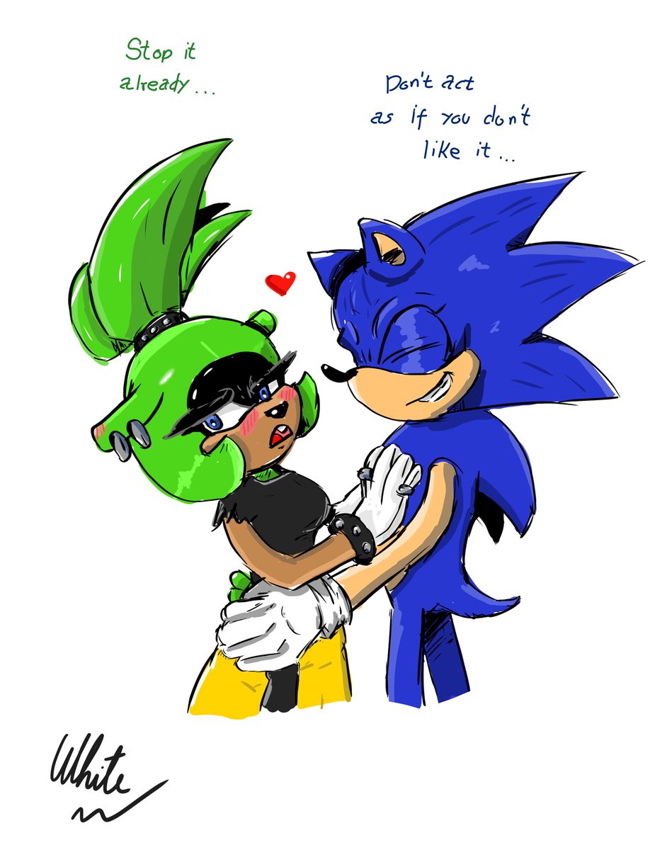 WCompri's tweet image. I remade my very first Sonurge Art.