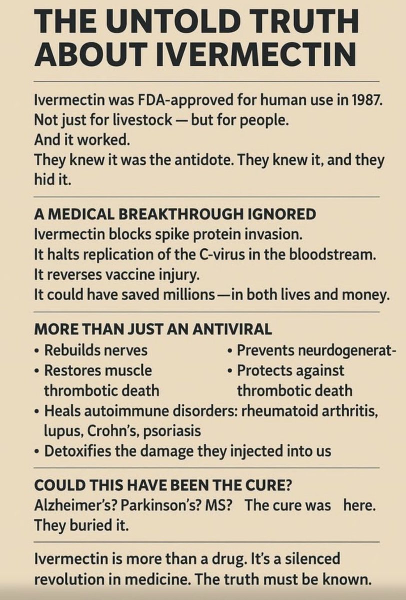 Iverzole Labs tweet media
