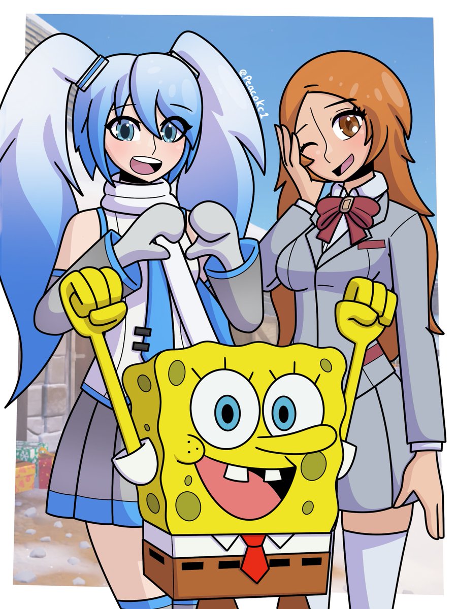 We're having lots of visitors to the Winterfest cabin this weekend; this Christmas is coming in strong! ✨🎁💝

#FortniteArt #フォートナイトイラスト #Fortnite #HatsuneMiku
SAC: Peafowl 🦚 ,Ty forthe support 🥹