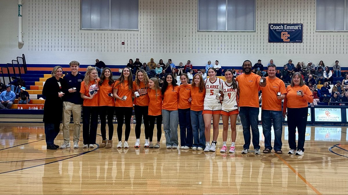 2025 State Championship Track Ring Ceremony at half of the girls bball game.   
Congrats to all!