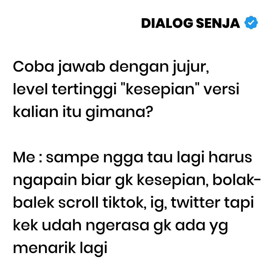 Dialog Senja (@dialogsenja__) on Twitter photo 