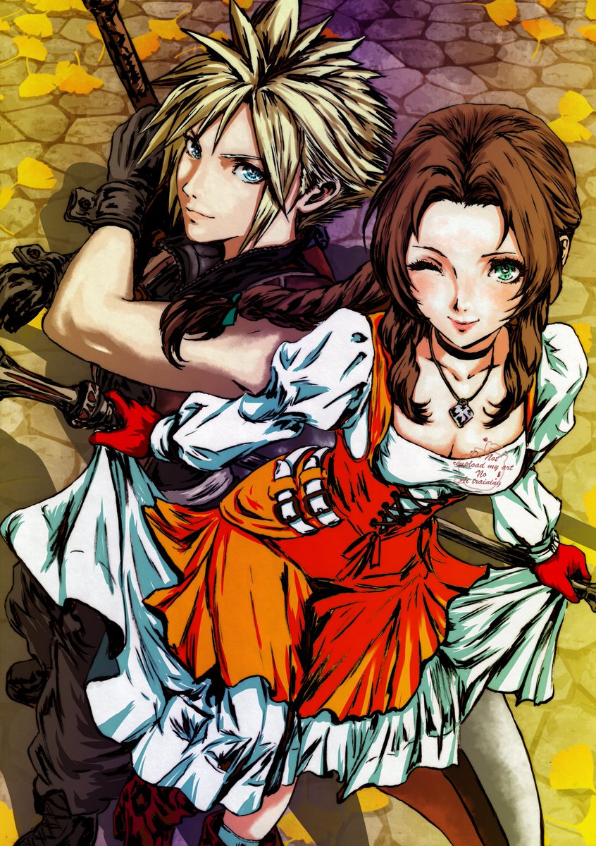 エアリスとクラウドのジタンとガーネットの衣装が良過ぎた✨
Aerith &amp; Cloud with Zidane &amp; Garnet wear in FF7EC