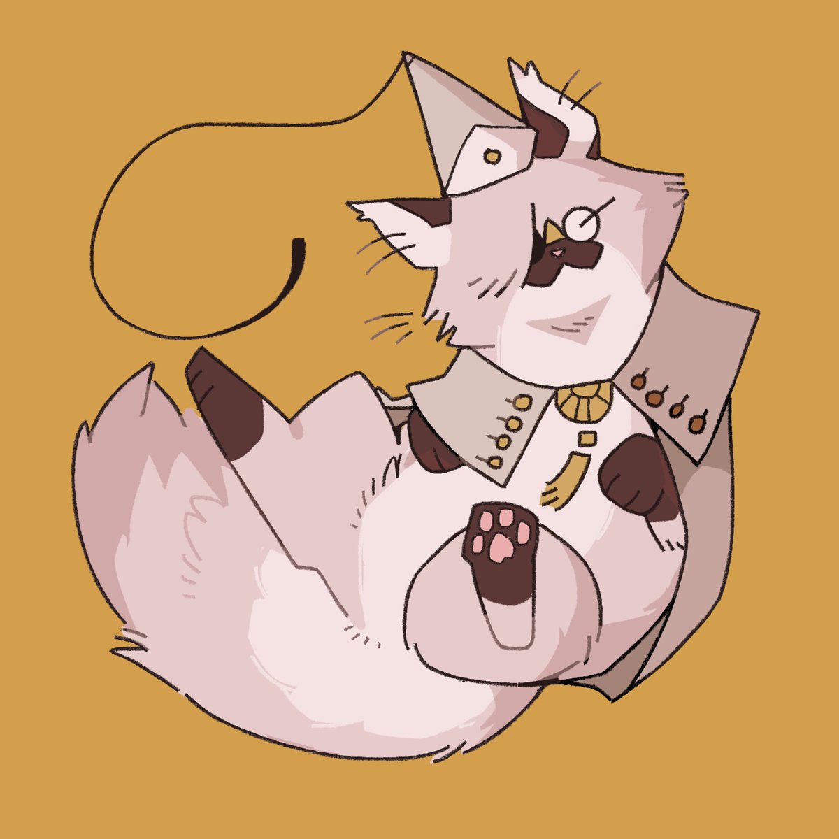 bovidlunch's tweet image. soft kitty warm kitty little ball of fur #Δ帽子