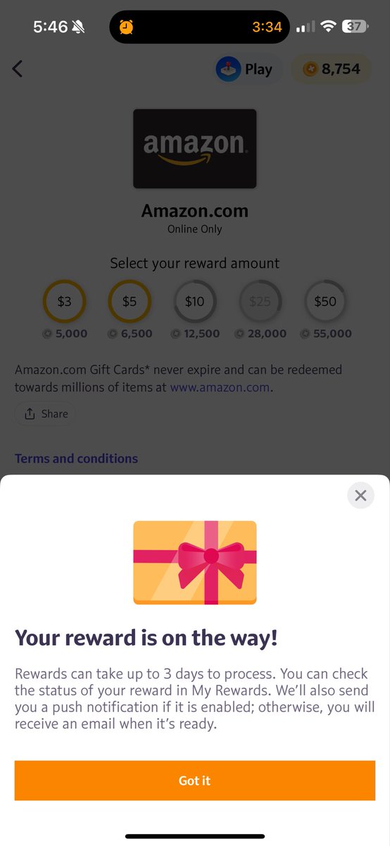 LoganT839's tweet photo. @Pricerrors Free $25 Amazon giftcard on the way thanks to the method 🤘 https://t.co/F54jMcvKMz
