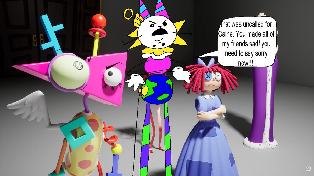 added my oc to this scene, is it noticeable?