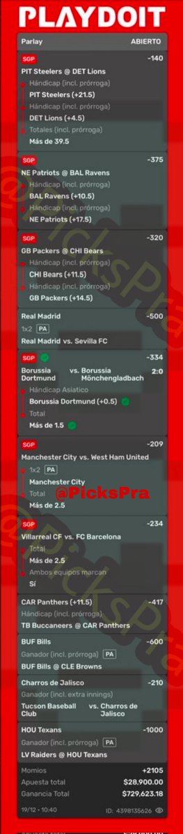 PICKS DE LOS REY Y OTROS MÁS tweet media