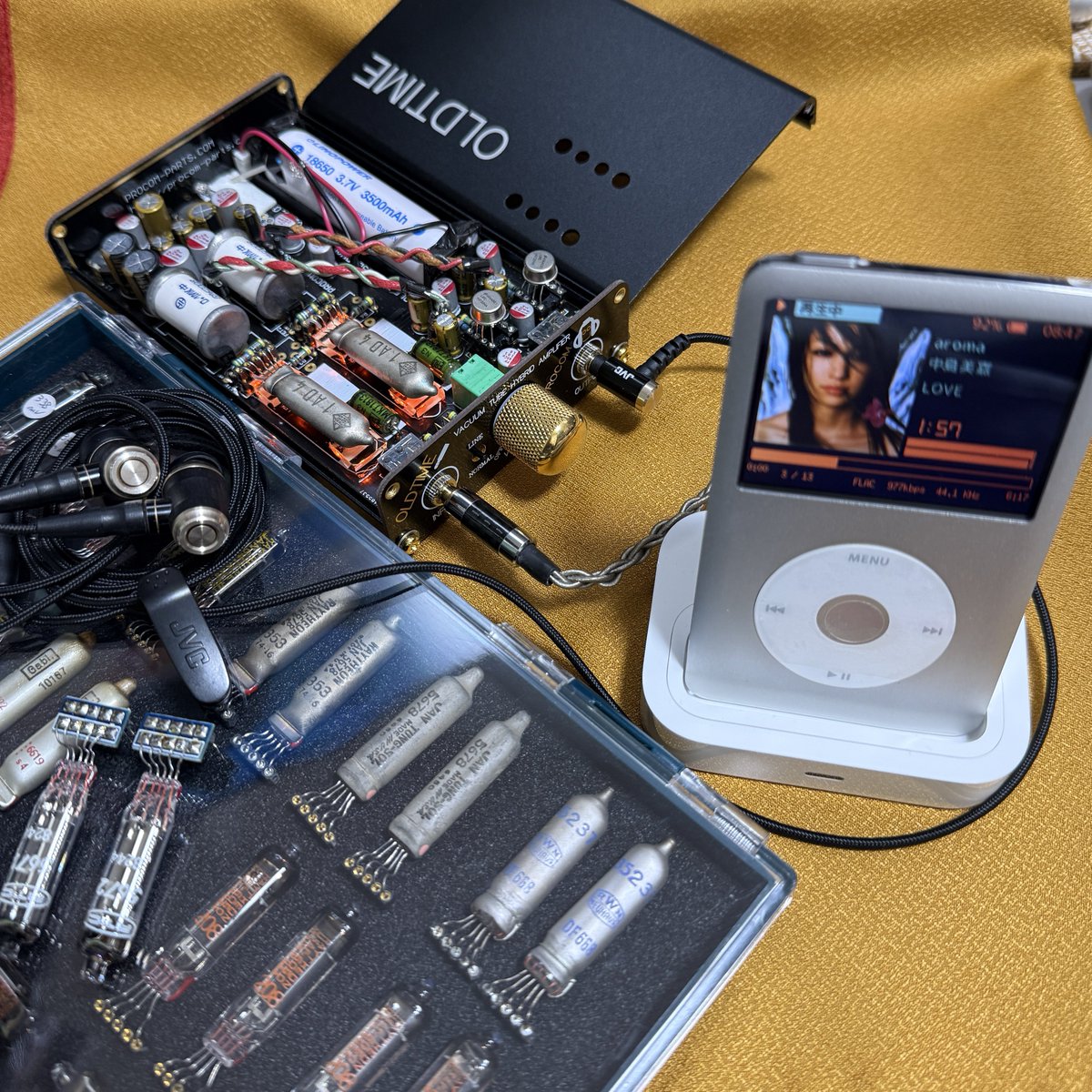 メタルカン繋がりでこちらも聴いておく。 iPod Classic iFlash-SOLO