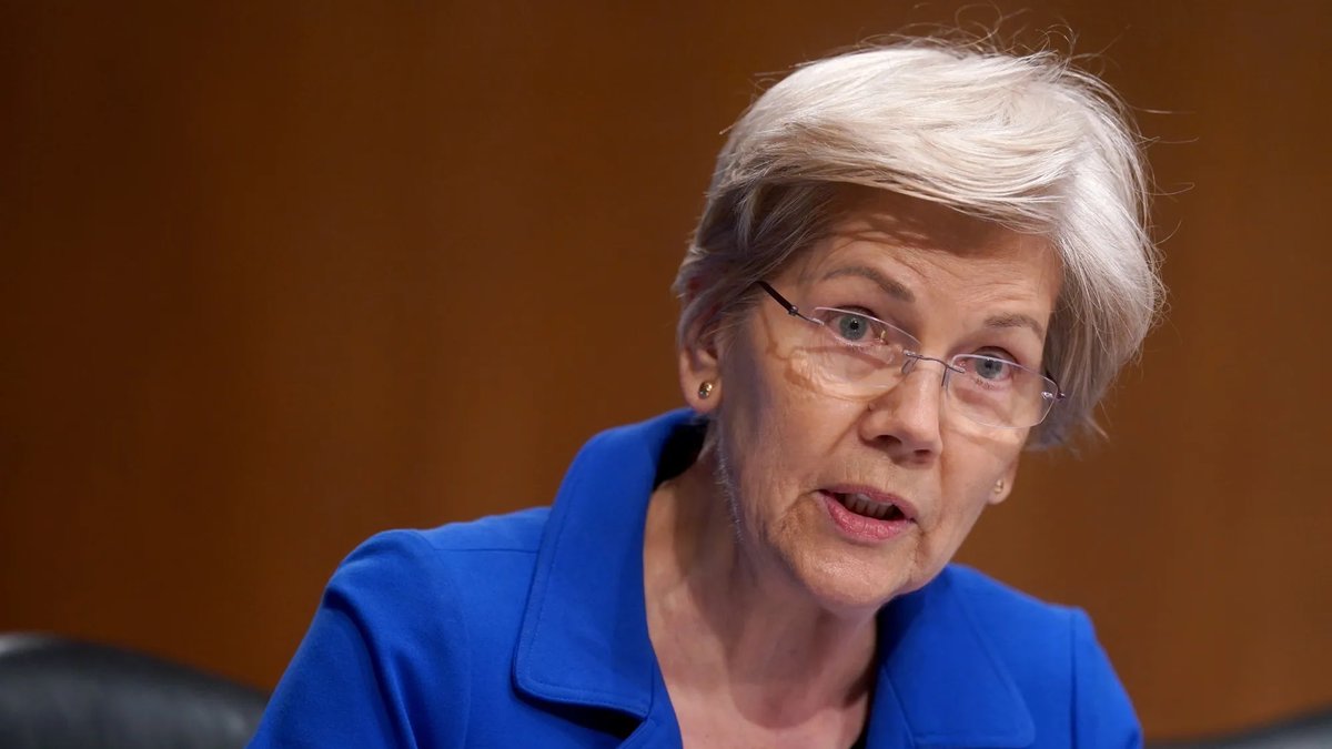 EricLDaugh's tweet photo. 🚨 BOOM! Treasury Sec. Scott Bessent just MIC DROPPED Sen. Elizabeth Pocahontas Warren after she claimed President Trump is setting the country up for an economic crisis

"You can’t memory hole three of the largest US bank failures – Silicon Valley Bank, Silvergate Bank, and Signature Bank – which occurred in 2023, all under the Senator’s beloved and ill-conceived regulatory straitjacket as enforced by the Biden Administration." 💯