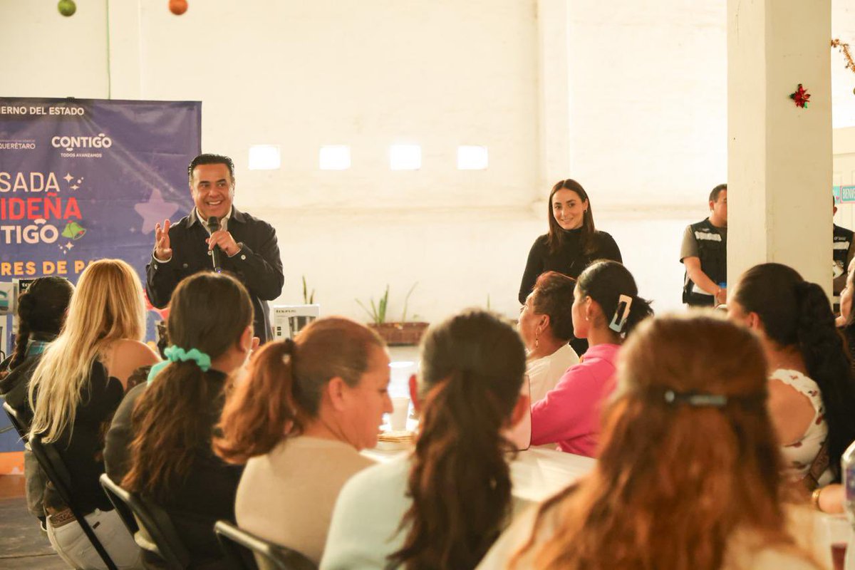 Cerramos las posadas con promotores y promotoras de paz en San Juan del Río, gracias infinitas por su trabajo este año. ¡Gracias por su gran vocación de servicio! ¡Feliz Navidad! 🎄 🫶🏻