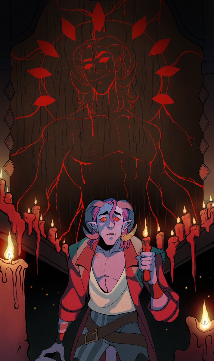 midnigtartist's tweet image. And they’re all still screaming in you head

And their lips, they’re calling you bloody, bloody

#TheMightyNein