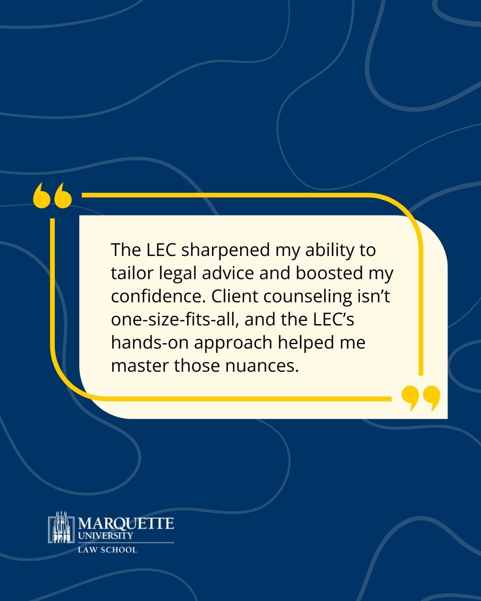 Nick Jerchefske, 3L, works at the Law &amp; Entrepreneurship Clinic (LEC). The clinic operates as an independent law office staffed by LEC Director Nathan Hammons and law students.