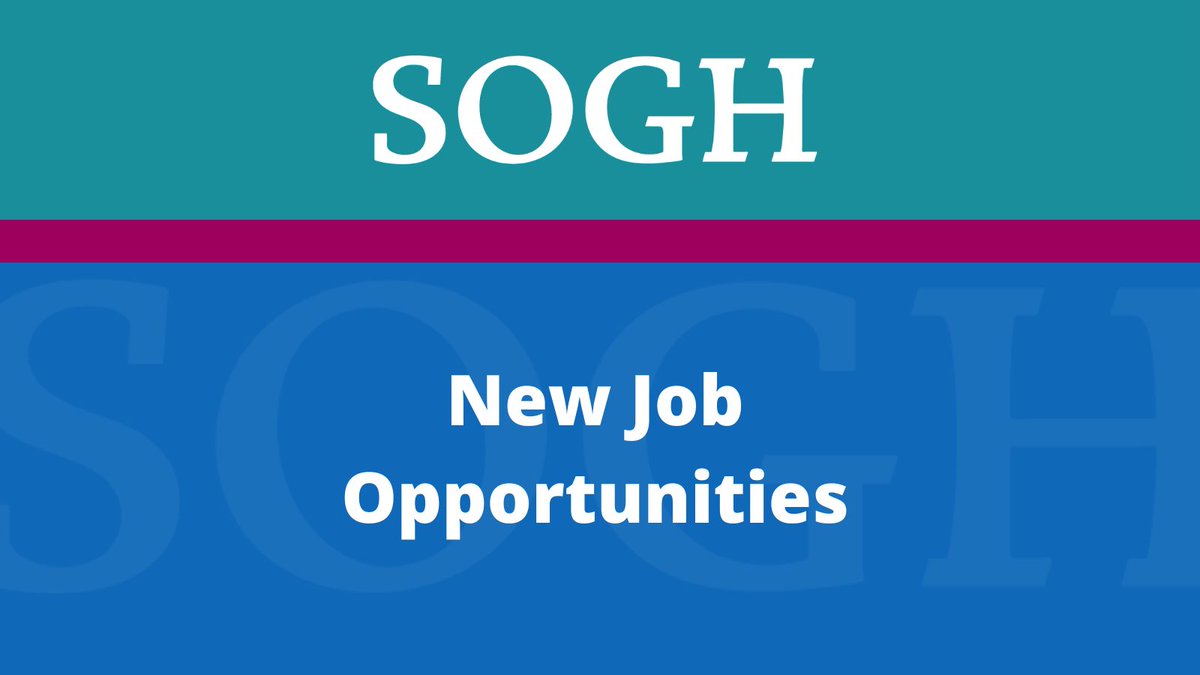 sogh_official's tweet photo. Check out the latest opportunities posted on the SOGH Job Board! Click here to learn more: https://t.co/0YOFJfjq5I 

#obgyn #sogh #nowhiring #jobopportunities #medicalprofessional https://t.co/f1TN2wIJMH