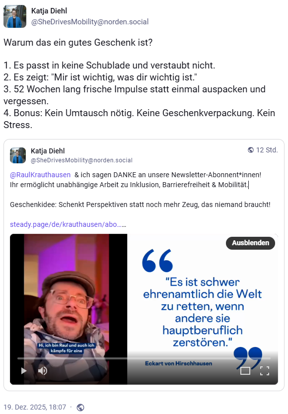 ebonyplusalki's tweet photo. Ganz die Marketing-Trulla #KatjaDiehl:

Einfach immer und immer wieder die Bettelei teilen, gemischt mit "Danke, aber spendet bitte noch mehr".

Wie arm (oder schamlos?) muss man sein, das bis zum Erbrechen immer weiter zu treiben? https://t.co/WRBAaIvZPg
