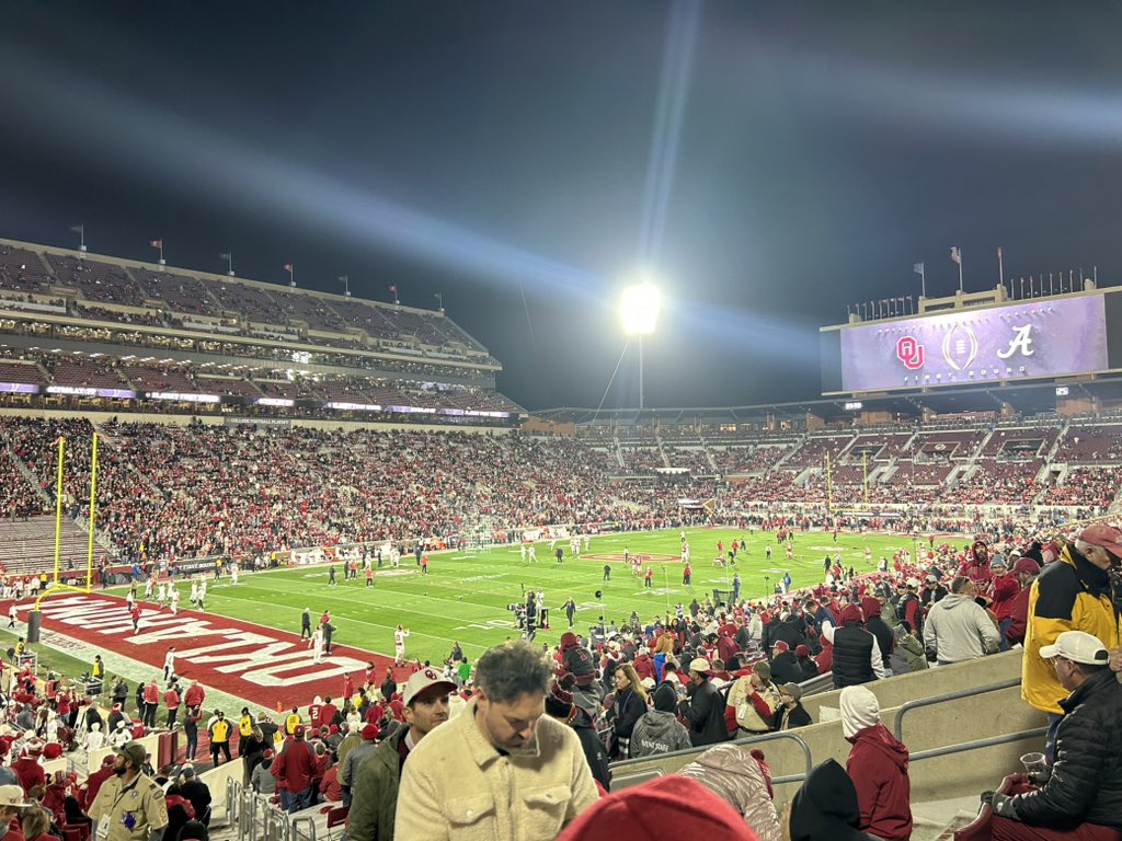 MBraunerWNSP's tweet image. LIVE from Norman