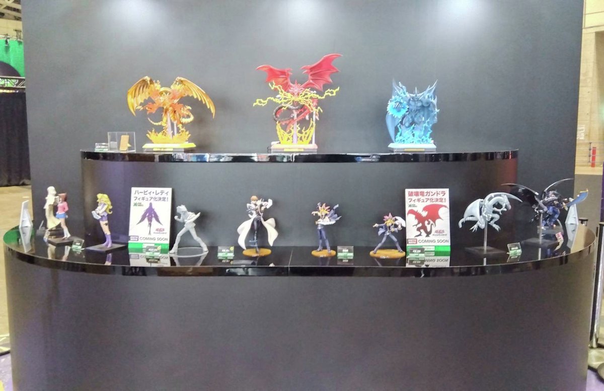 遊戯王 シリーズフィギュア展示中！／ 12月20日、21日で開催中の