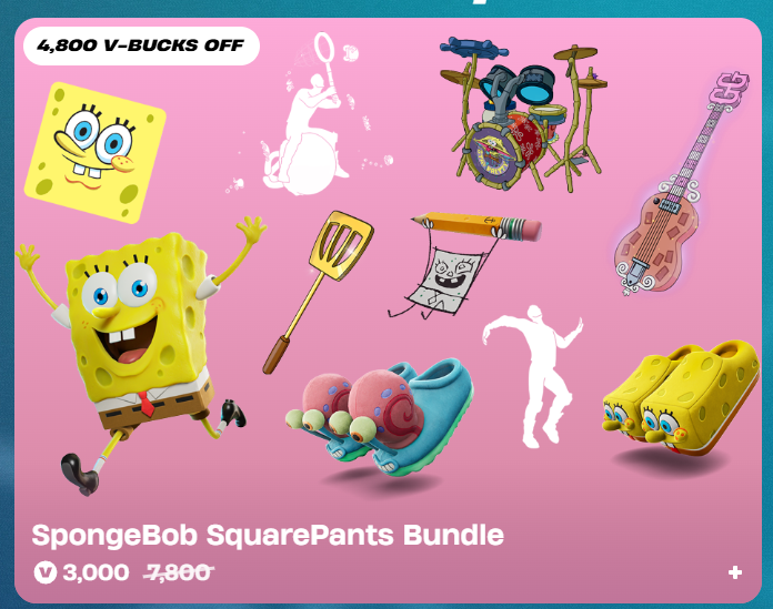 Wait the SpongeBob stuff is fire hold up